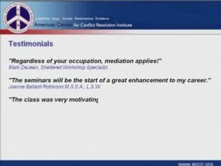 ACCRI - Paralegal-legal Assistant Certificate Training