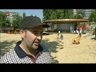 Swiss beach in Austria