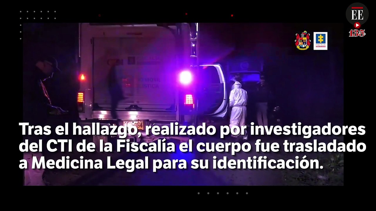 Fiscalía confirmó el hallazgo del cuerpo de Adr...