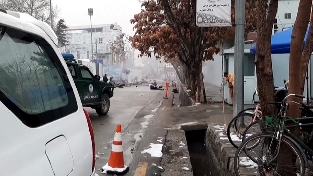Atentado a la entrada de un ministerio en Afganistán