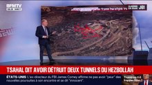 Guerre au Moyen-Orient: l'armée israélienne annonce avoir découvert "deux tunnels" qui seraient utilisés par le Hezbollah au Liban