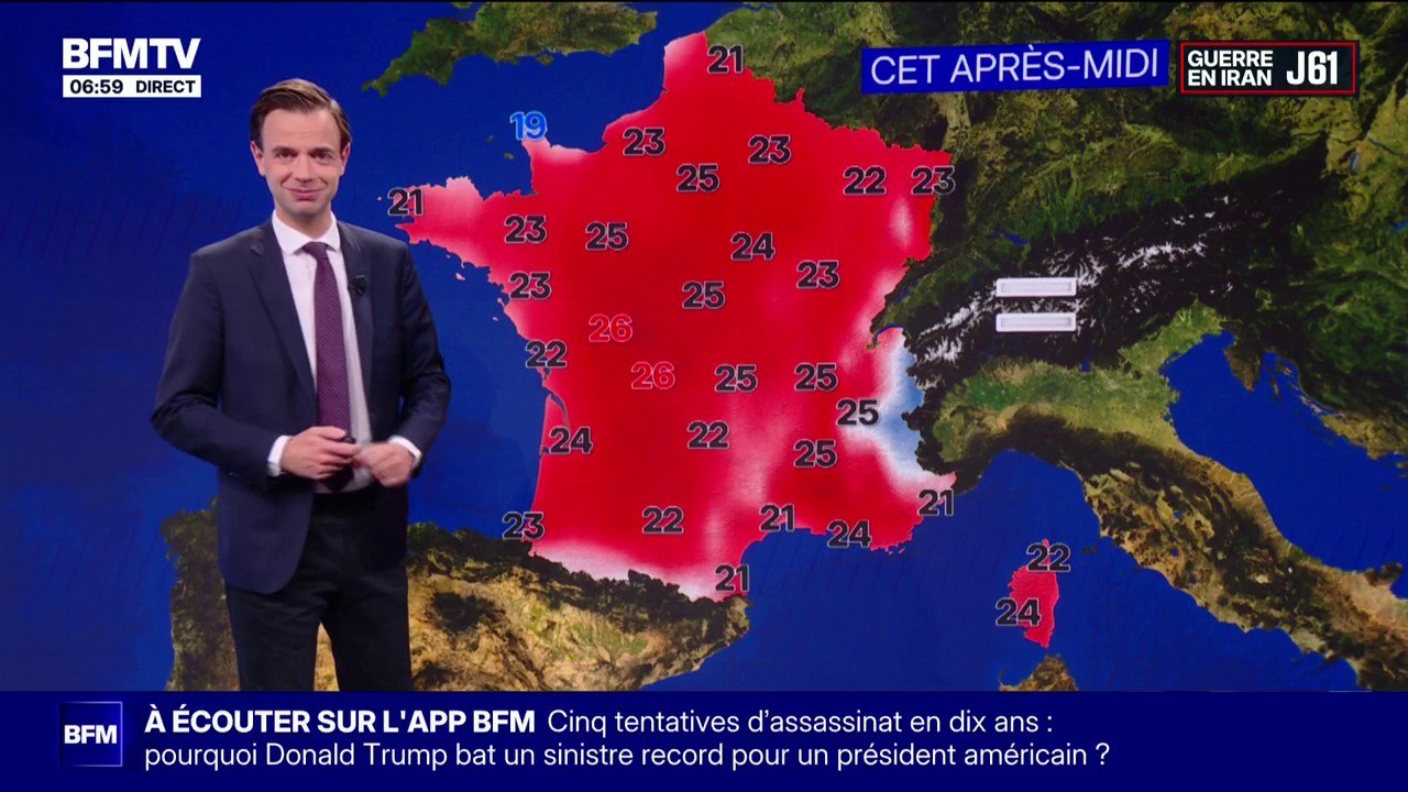 Météo: des orages et du soleil en France ce mercredi