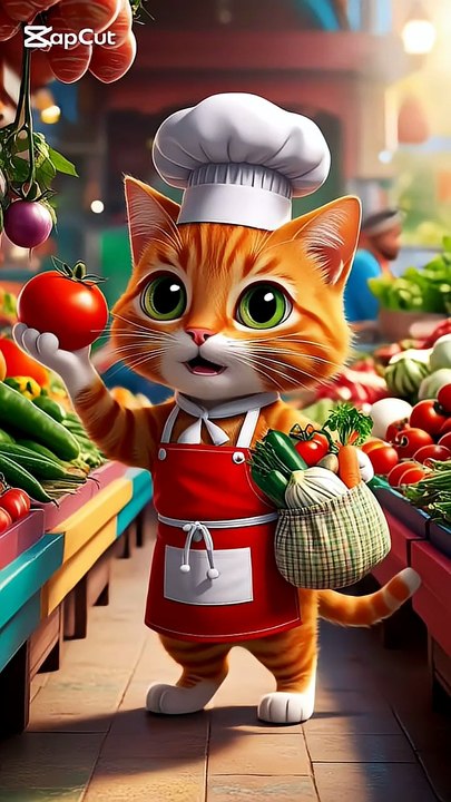 The Curious Cat Goes Grocery Shopping 😻🛍️🐾