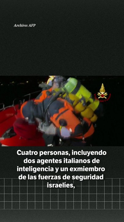 Naufragio en Lago Mayor, en el norte de Italia, deja cuatro personas muertas