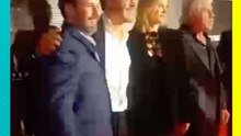 Ron Perlman sorprende cantando en CDMX junto a Michael Pitt y Jack Huston