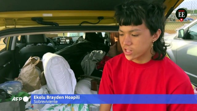 Los testimonios de los sobrevivientes a los incendios forestales en Hawái