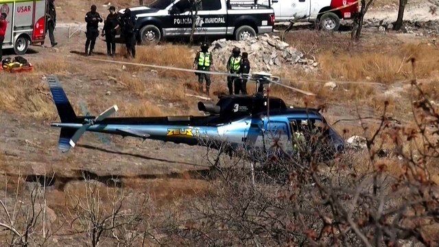 Autoridades encuentran 45 bolsas con restos humanos en México