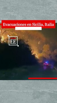 Incendios forestales en el norte de Sicilia, Italia causan al menos dos muertes y cientos de evacuaciones