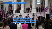 EUA "não têm amigos mais próximos do que os britânicos", diz Trump ao rei Carlos III