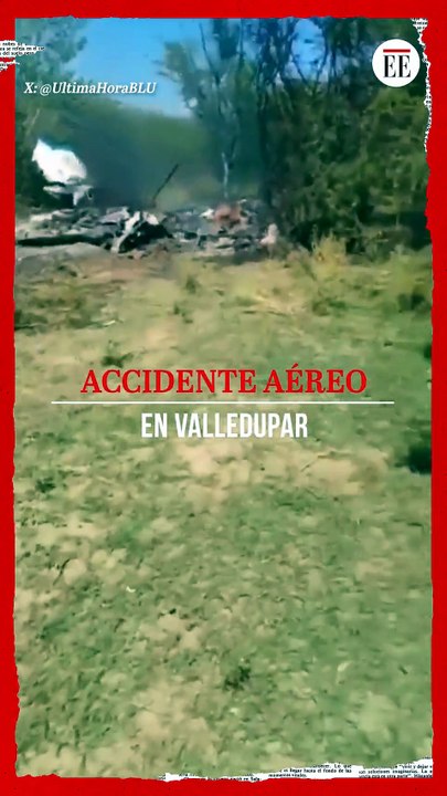 Accidente de avioneta ambulancia en Valledupar deja una persona muerta