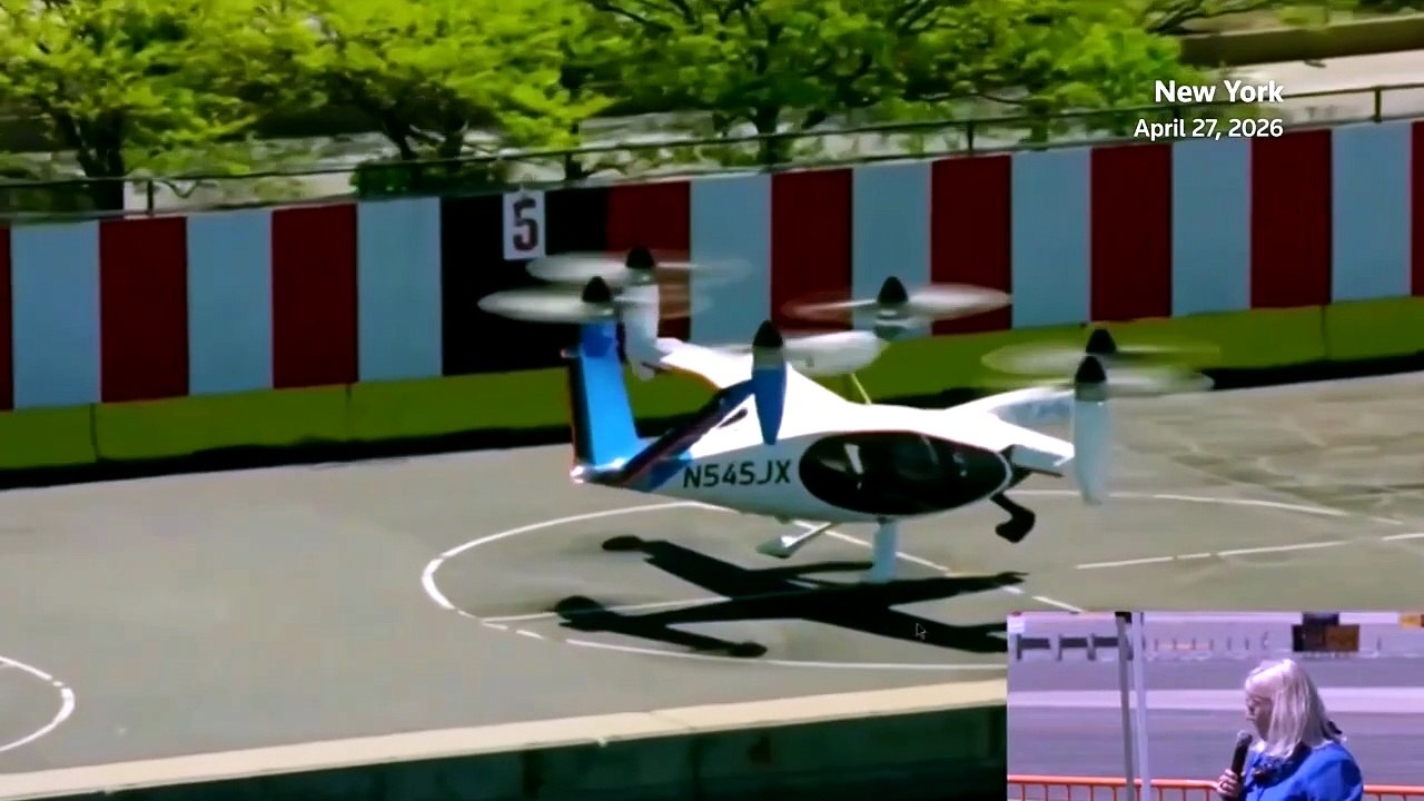 Joby Completes First Point-to-Point Air Taxi Flight Test in New York | Future of Urban Air Mobility