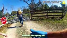 Whole Family Goes Nuts Over Towed Car