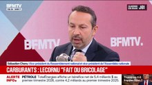 Carburants: Sébastien Lecornu "fait du bricolage mais surtout il n'a pas d'idées", estime Sébastien Chenu (RN)