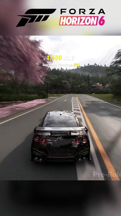 Cerisiers et tunnel, ça finit mal - Forza Horiz...
