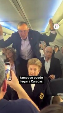 Elecciones en Venezuela: piden a expresidentes del Grupo Idea bajarse de un avión