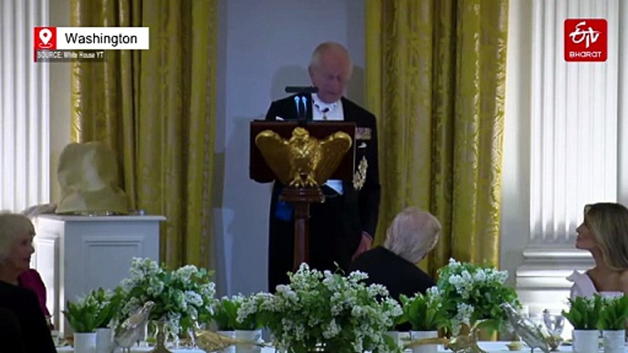 'Without Us, You Would Be Speaking French': King Charles Jokes With Trump At White House State Dinner