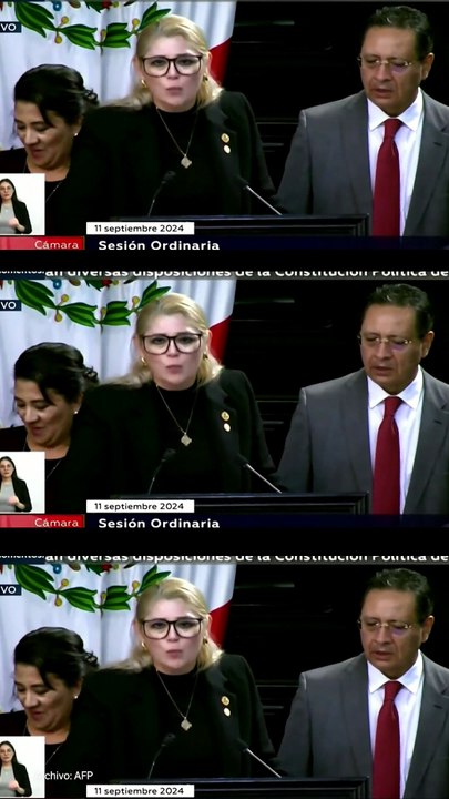 México aprueba la polémica reforma judicial en medio de protestas