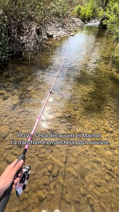 J’ai pêché que 1 truite 🤣