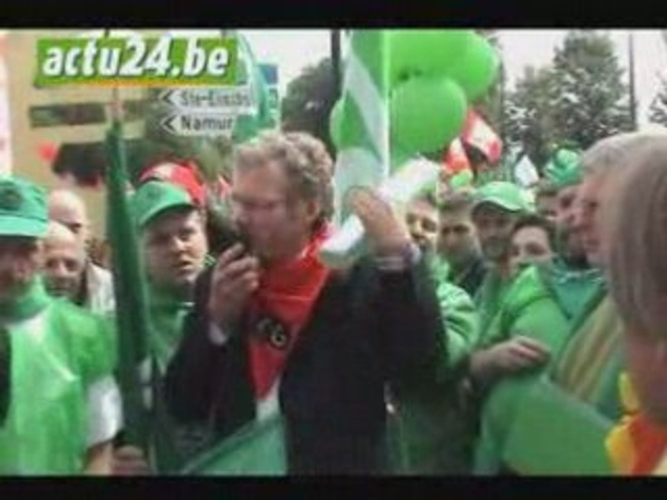 Namur: manifestation
