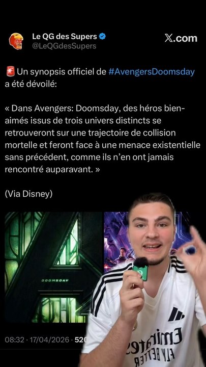 LE SYNOPSIS OFFICIEL D’AVENGERS: DOOMSDAY