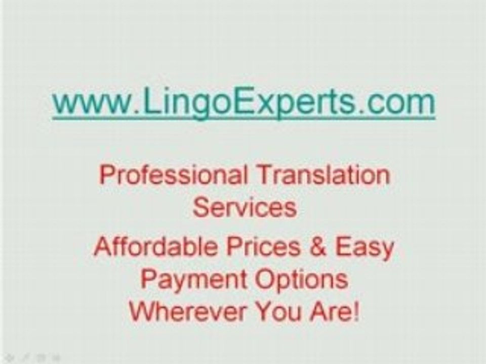Urdu Translation Company- Urdu Language Translation Services