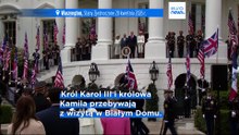 Trump do Karola III w Białym Domu: "USA nie mają bliższych przyjaciół niż Brytyjczycy"