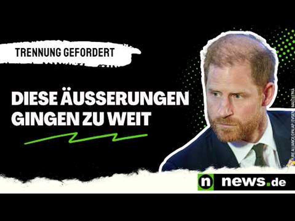 Prinz Harry: Royals-Experte fordert umgehende Trennung - diese Äußerungen gingen zu weit