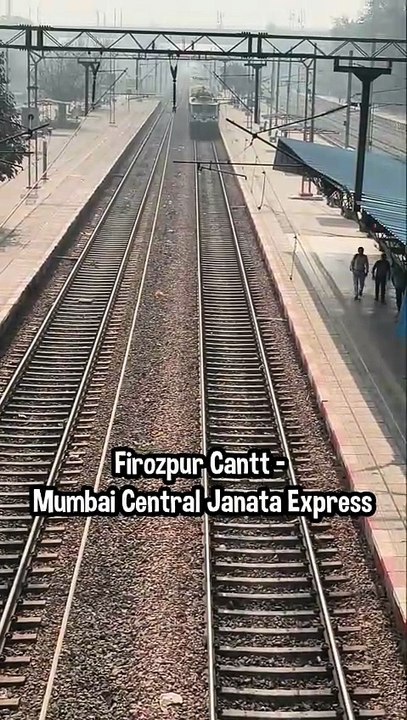 Ferozepur to Mumbai: The Longest Journey on Janta Express 19024! 🚂 (4K)