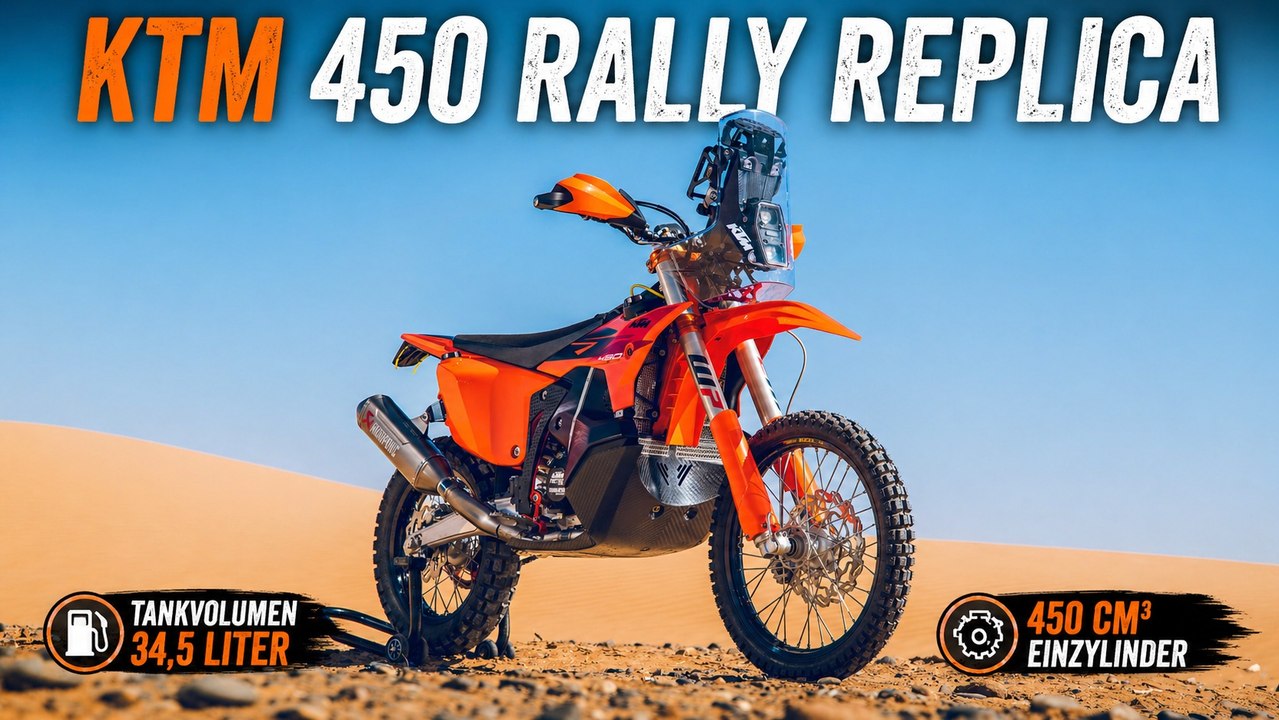 KTM 450 Rally Replica 2027: Technik, Limitierung, Performance