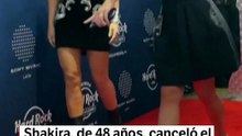 Shakira vuelve al escenario tras su hospitalización en Lima, Perú