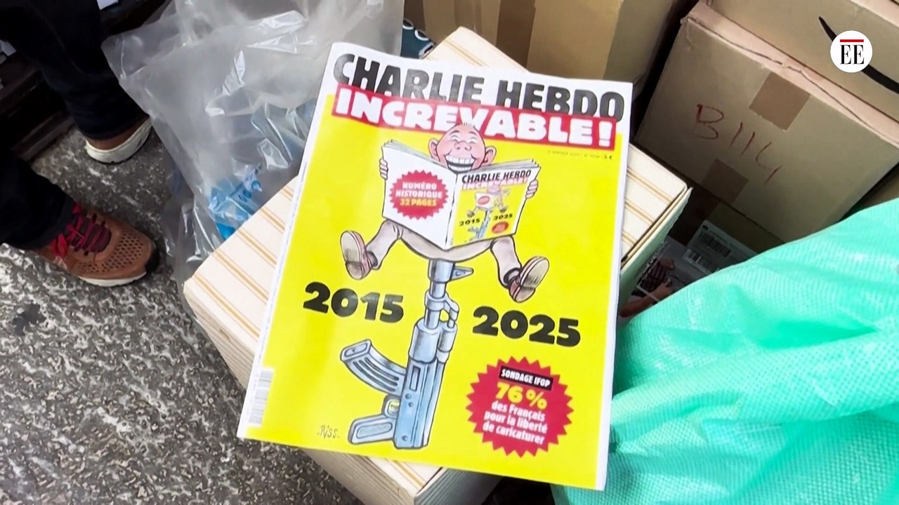 Francia y la revista Charlie Hebdo conmemoran 10 años del atentado