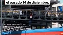 Dos hombres saltaron encima del tren de la Sabana mientras estaba en movimiento
