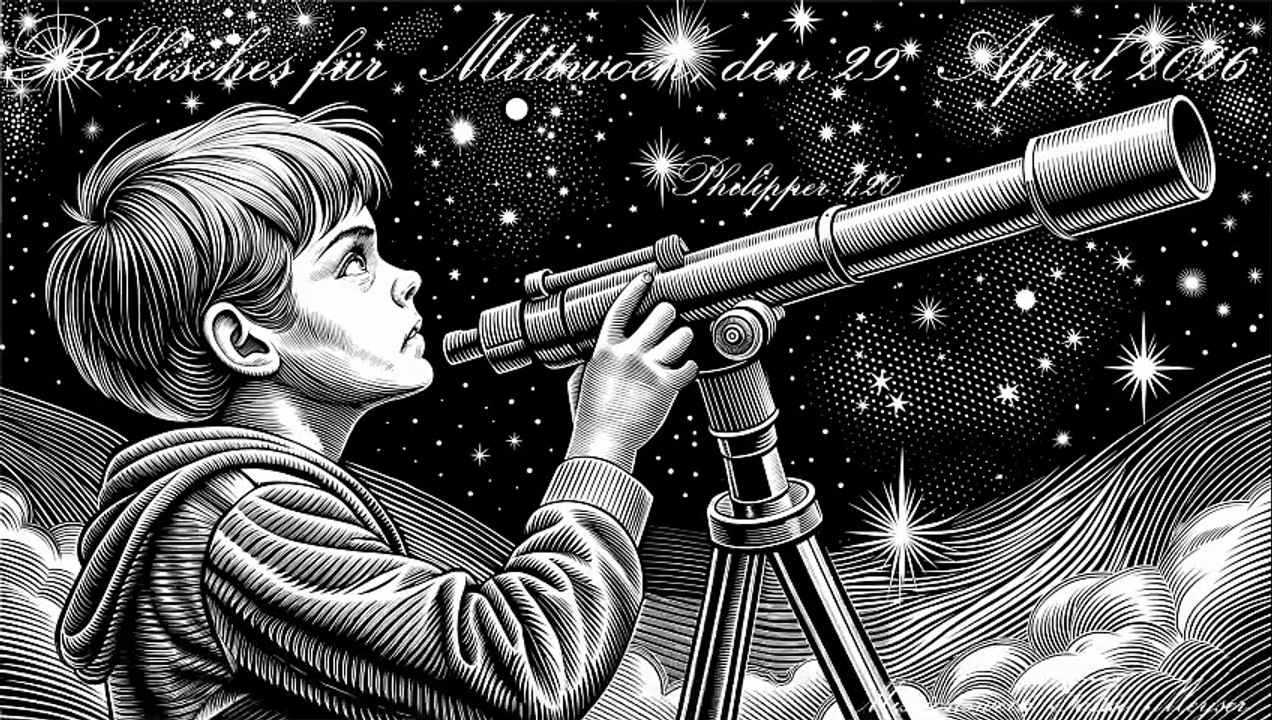 Biblisches für Mittwoch, den 29. April 2026, zu Philipper 1,20