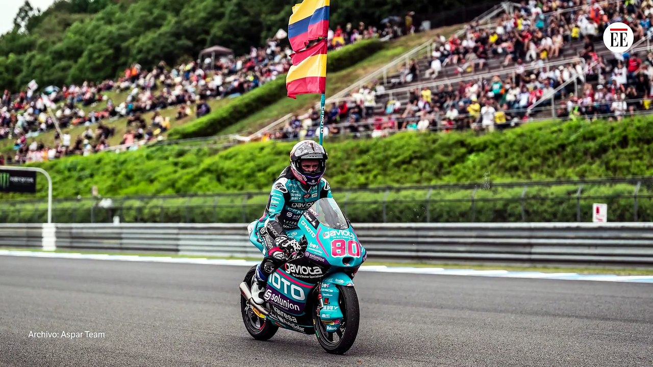 “Pienso subir a MotoGP siendo campeón del mundo de Moto2”: David Alonso