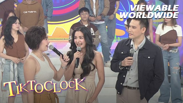 TiktoClock: Kris Bernal, Chariz Solomon, at Martin Escudero, NAG-REUNION!