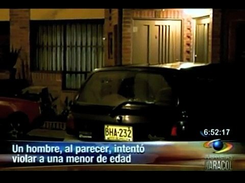 Presunto violador bajo piedra