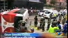 Duro accidente de tránsito en Bogotá