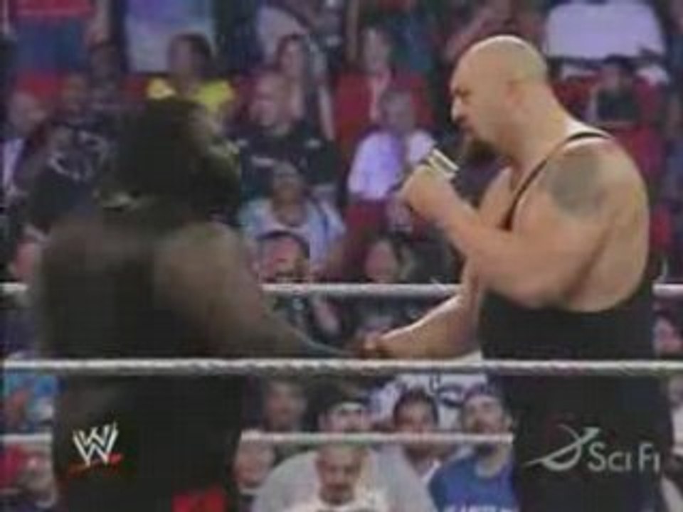 Mark Henry confronts Big Show - ECW 6/10/08