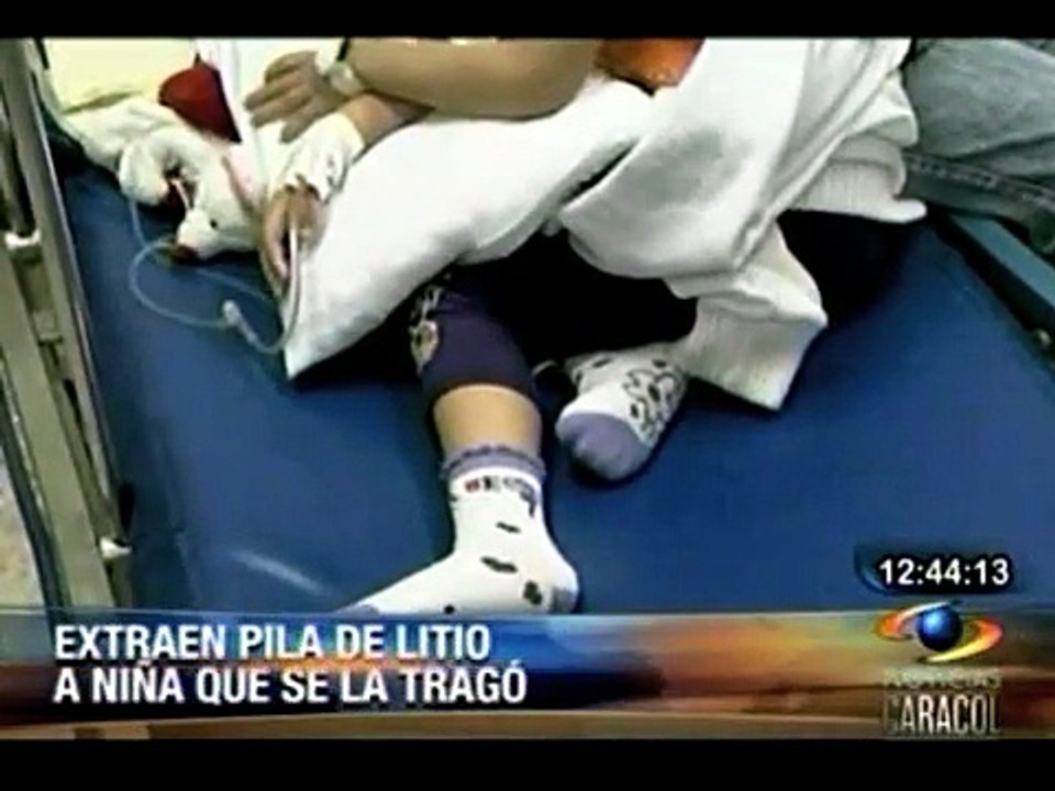 Niña traga pila de litio - video Dailymotion
