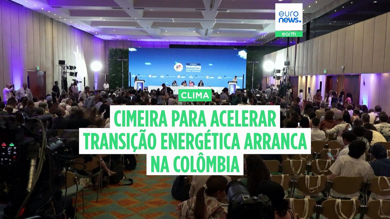 Organizadores da cimeira climática na Colômbia afirmam que é necessário abandonar os combustíveis fósseis