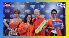 Family Feud: Fam Huddle with Showbiz Royalty and The Retro Romantics | Online Exclusive