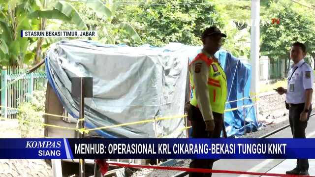 Situasi Stasiun Bekasi Timur Usai Gerbong KRL Bekas Kecelakaan Berhasil Dipindahkan