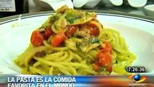 Pasta es la comida preferida en el mundo