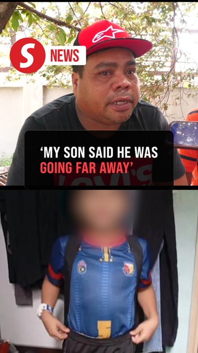 'I went down the drain to search, but I couldn't find him,'  says father of  missing boy