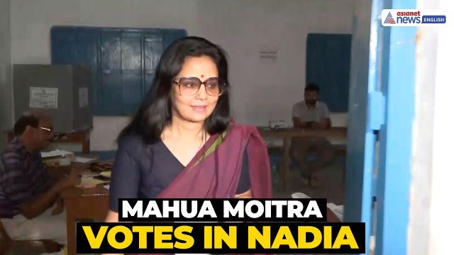 West Bengal Elections 2026: TMC's Mahua Moitra Casts Vote in Nadia | Phase 2 Polling