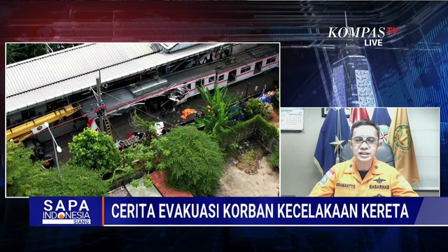 INTENS! Kepala Operasi Basarnas Ceritakan Proses Evakuasi Korban Kecelakaan KRL Bekasi