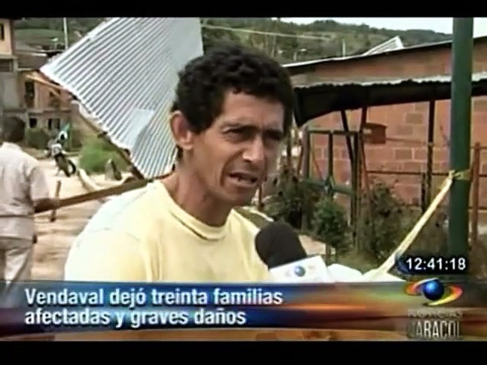 Vendaval en La Cumbre