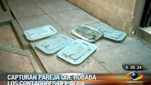 Ladrones de tapas de contadores de agua