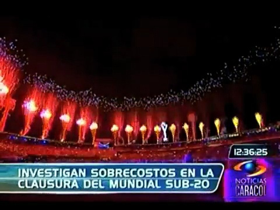 Desfalco en Mundial Sub 20 en Bogotá