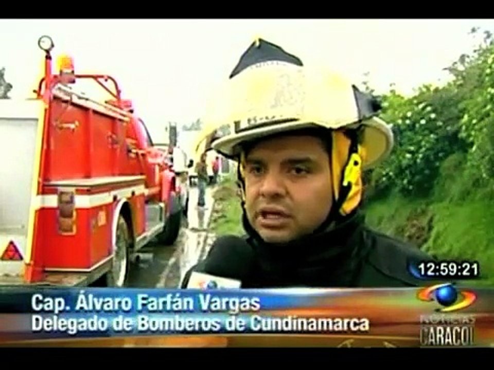 Choque en vía Chía